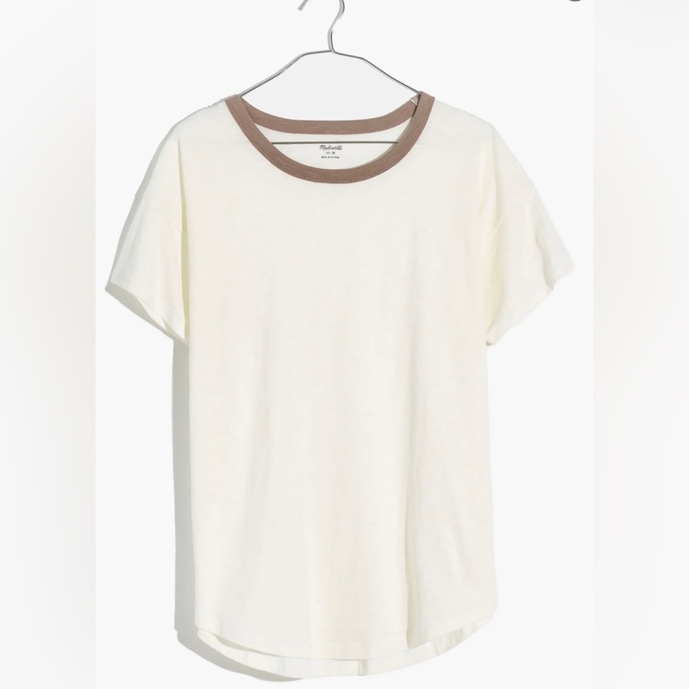 Madewell Whisper Cotton Ringer T-Shirt